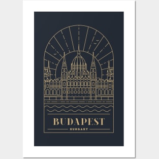 Budapest, Hungary - Gold Posters and Art